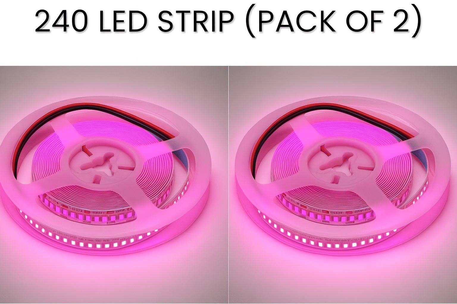     			SPARKWORLD Pink 5M LED Strip ( Pack of 2 )