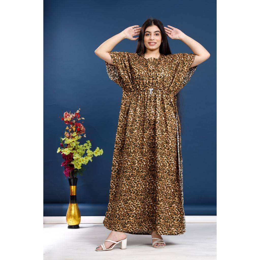 Shopping Star Cotton Self Design Women Regular Nighty ( Multicolor 2 )     			Shopping Star Cotton Self Design Women Regular Nighty ( Multicolor 2 )