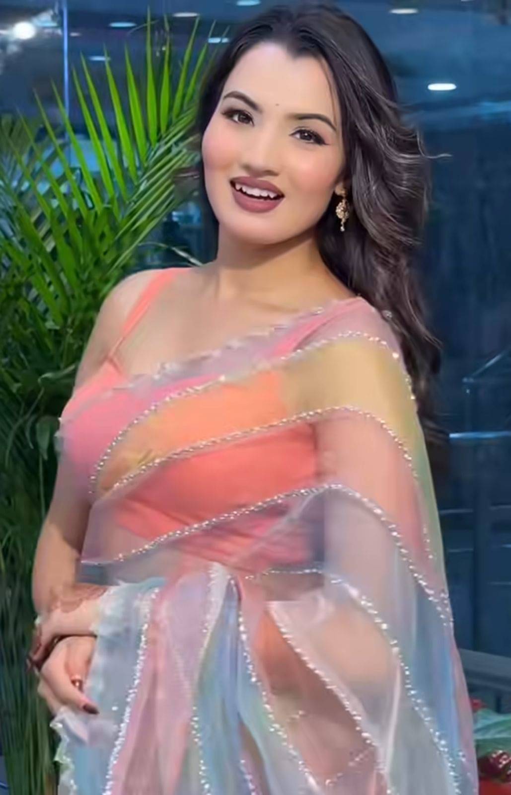 Shree Shyam Fashion Organza Striped Bhagalpuri Saree With Unstitched Blouse Piece ( Multicolor )     			Shree Shyam Fashion Organza Striped Bhagalpuri Saree With Unstitched Blouse Piece ( Multicolor )