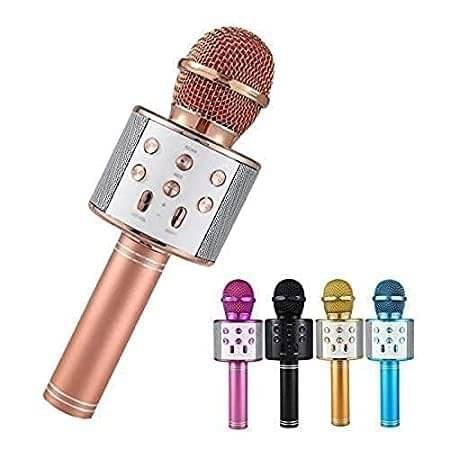 Toonkiz Handheld Wireless Singing Mike Multi-function Bluetooth Karaoke Mic with Microphone Speaker For All Smart Phones (Random Color)     			Toonkiz Handheld Wireless Singing Mike Multi-function Bluetooth Karaoke Mic with Microphone Speaker For All Smart Phones (Random Color)