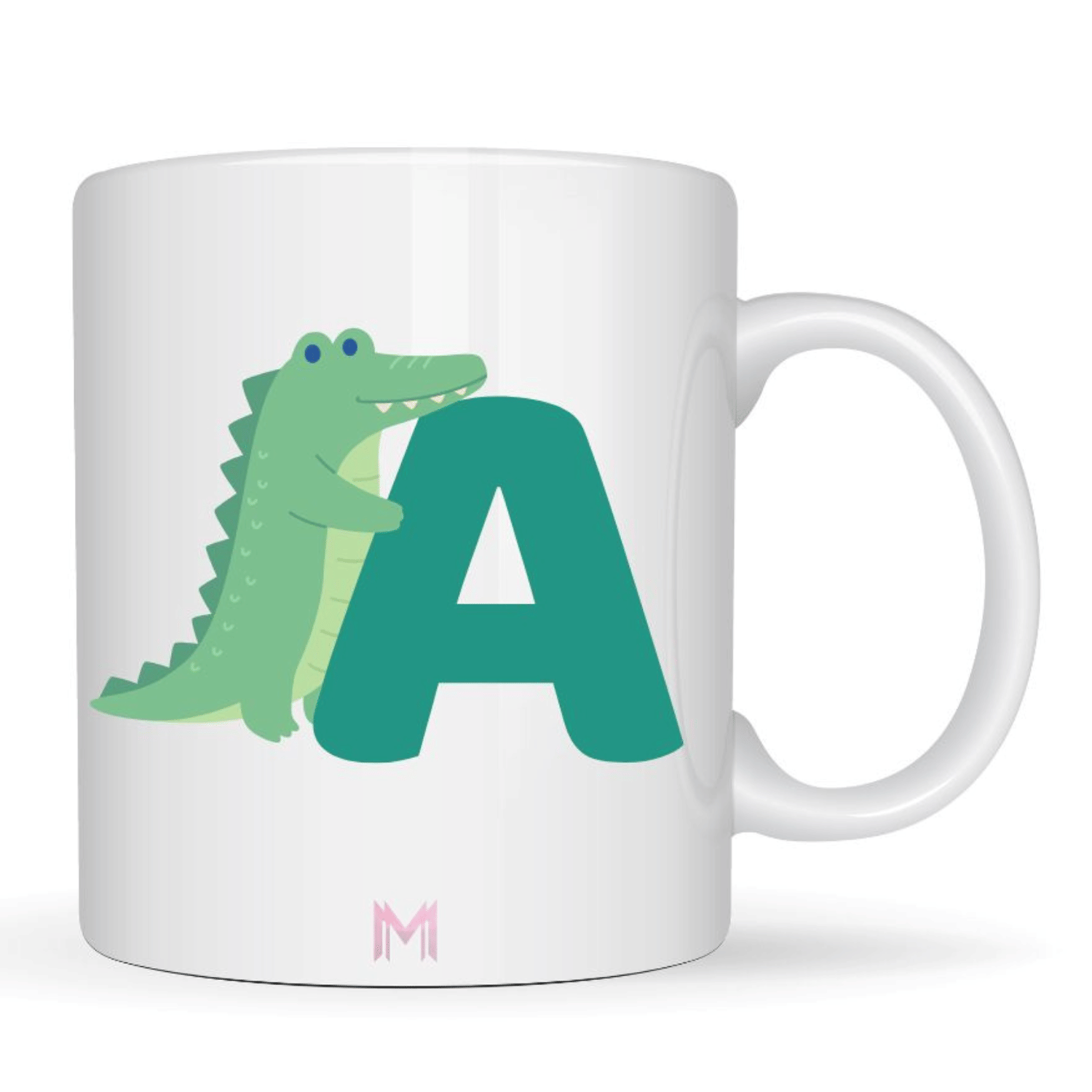 VK Fashion Alphabet Printed Animal Ceramic Coffee Mug 350 mL ( Pack of 1 ) VK Fashion Alphabet Printed Animal Ceramic Coffee Mug 350 mL ( Pack of 1 )