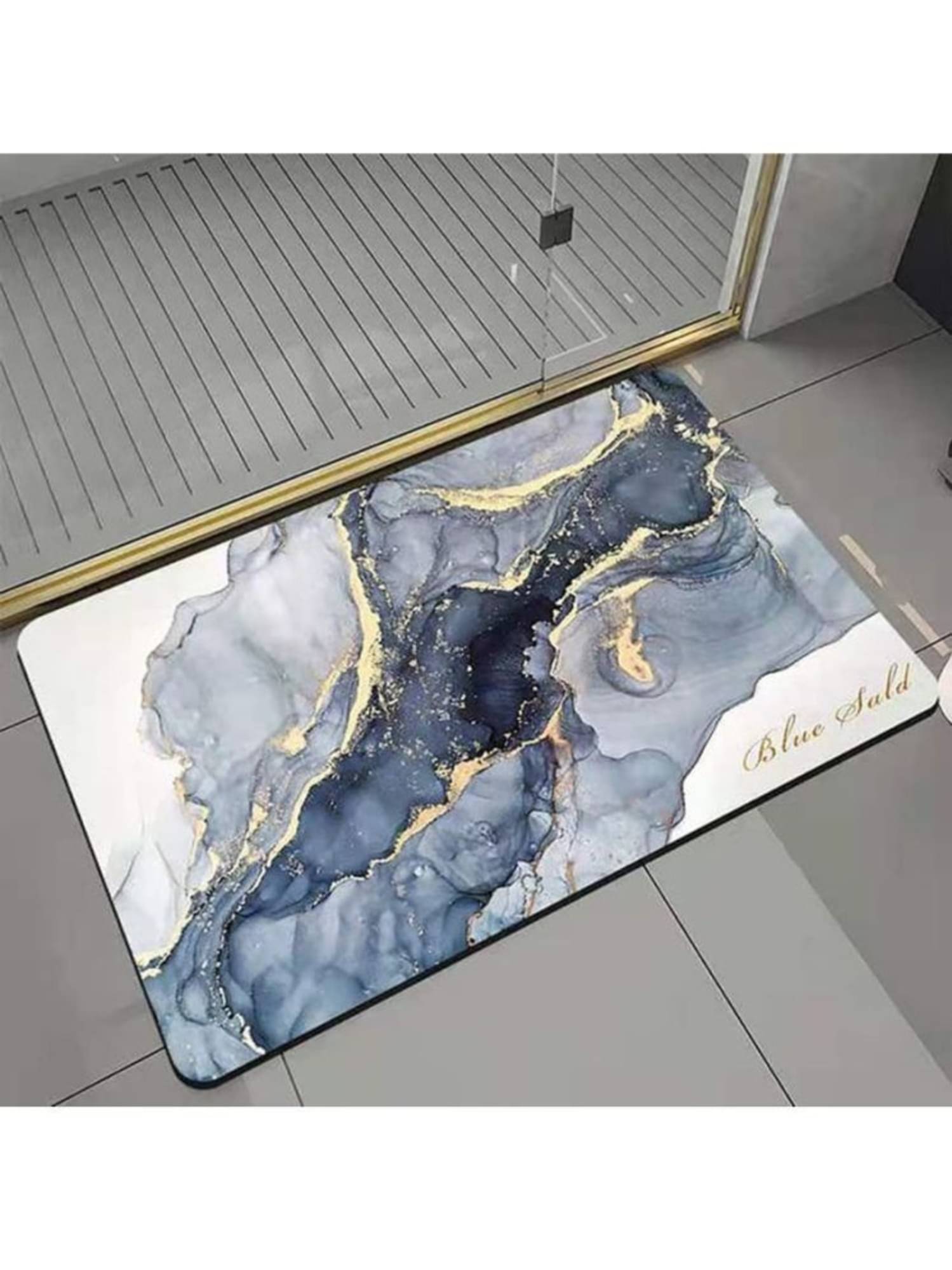 mahek accessories Set of 1 Anti-skid Rubber Door Mat ( 60 X 40 cm ) Black     			mahek accessories Set of 1 Anti-skid Rubber Door Mat ( 60 X 40 cm ) Black