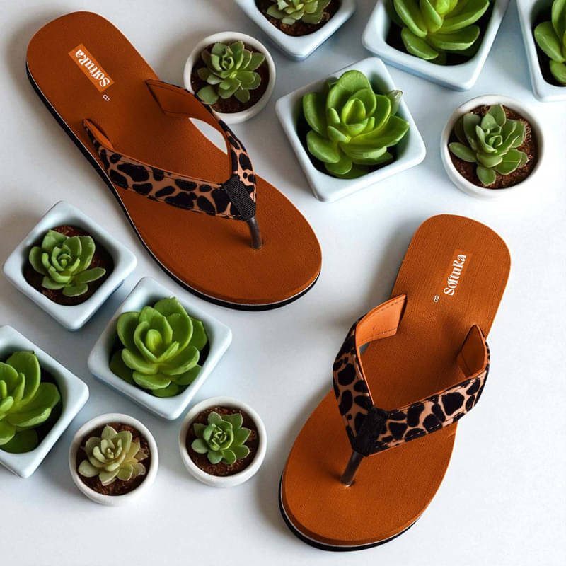     			softura Tan Women's Daily Slipper