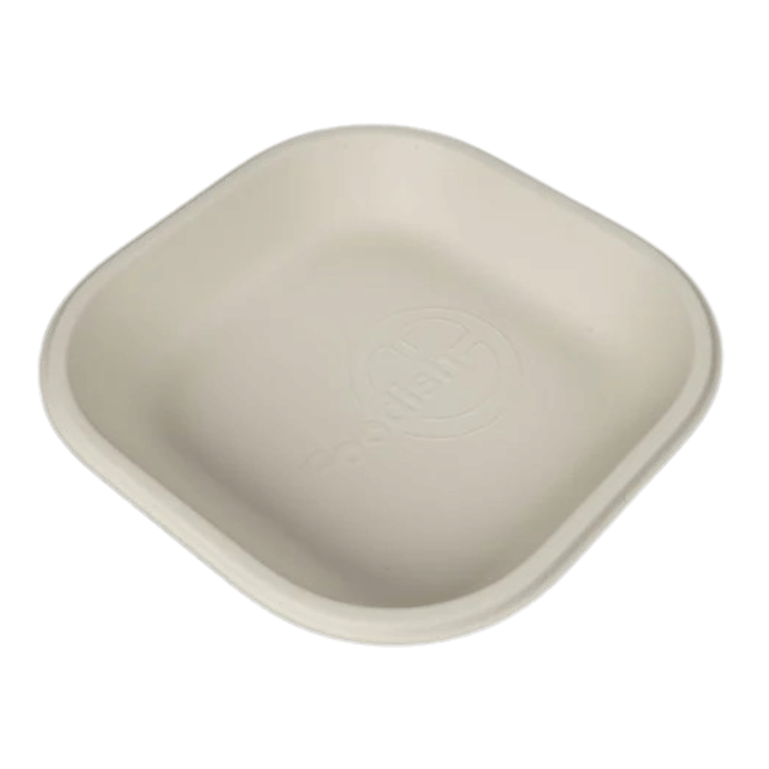 6 Inch Square Bagasse Plates - 25 Pcs 6 Inch Square Bagasse Plates - 25 Pcs