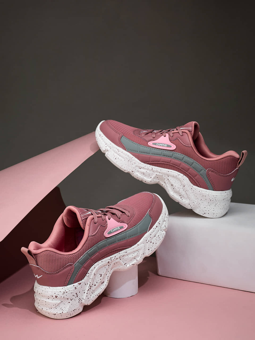 Campus CODY Mauve Women's Sneakers - Casual Shoes | Buy online on ZillyBuy