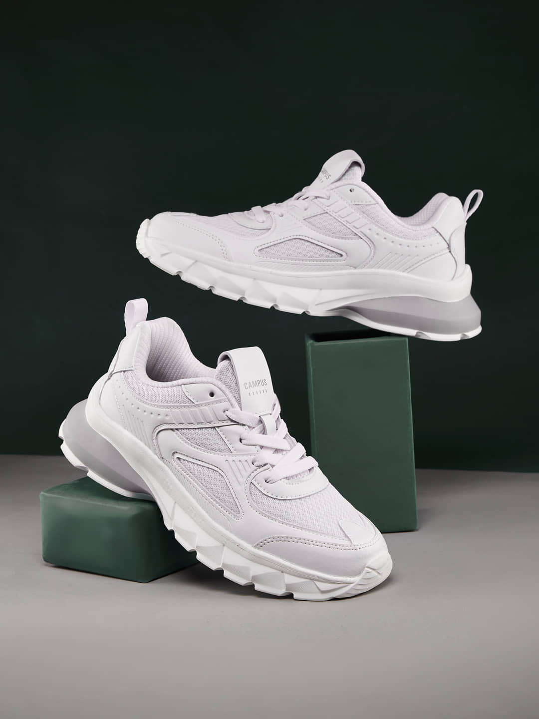 Campus TRINO White Women's Sneakers - Casual Shoes | Buy online on ZillyBuy