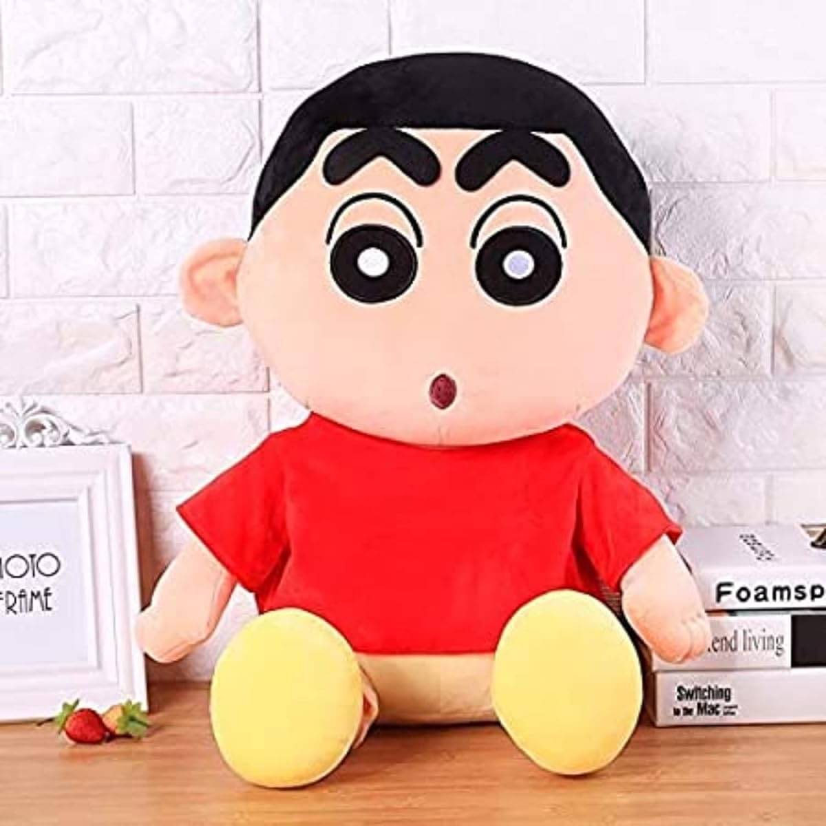     			Cute Shinchan for Kids & Babies | Plush Stuffed Animal Gift for Girls, Boys | Huggable, Washable & Safe 30cm Cuddly Toy (Shinchan)