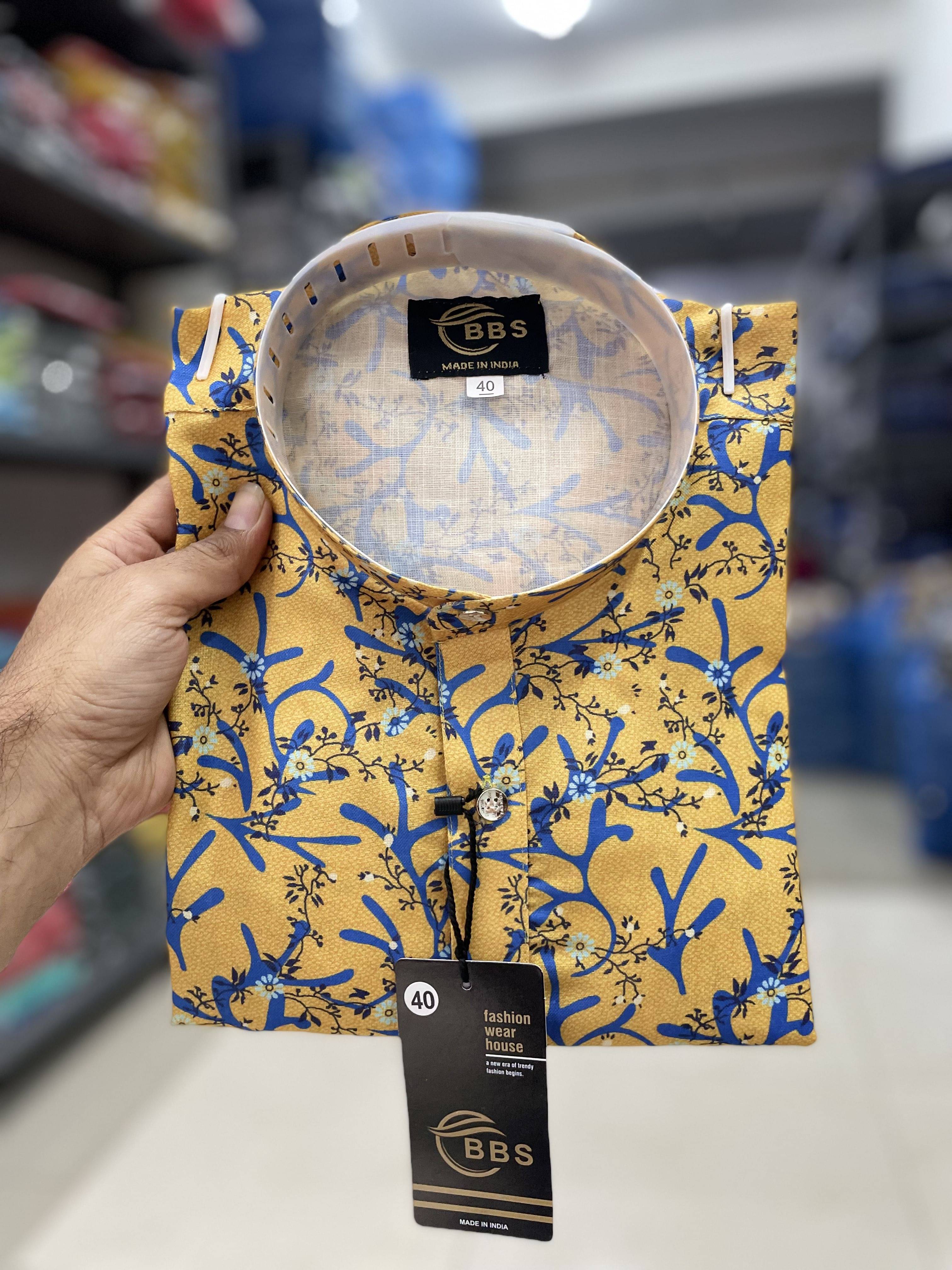 GROWWAX Multicolor 13 Cotton Blend Men's Regular Kurta ( Pack of 1 ) GROWWAX Multicolor 13 Cotton Blend Men's Regular Kurta ( Pack of 1 )