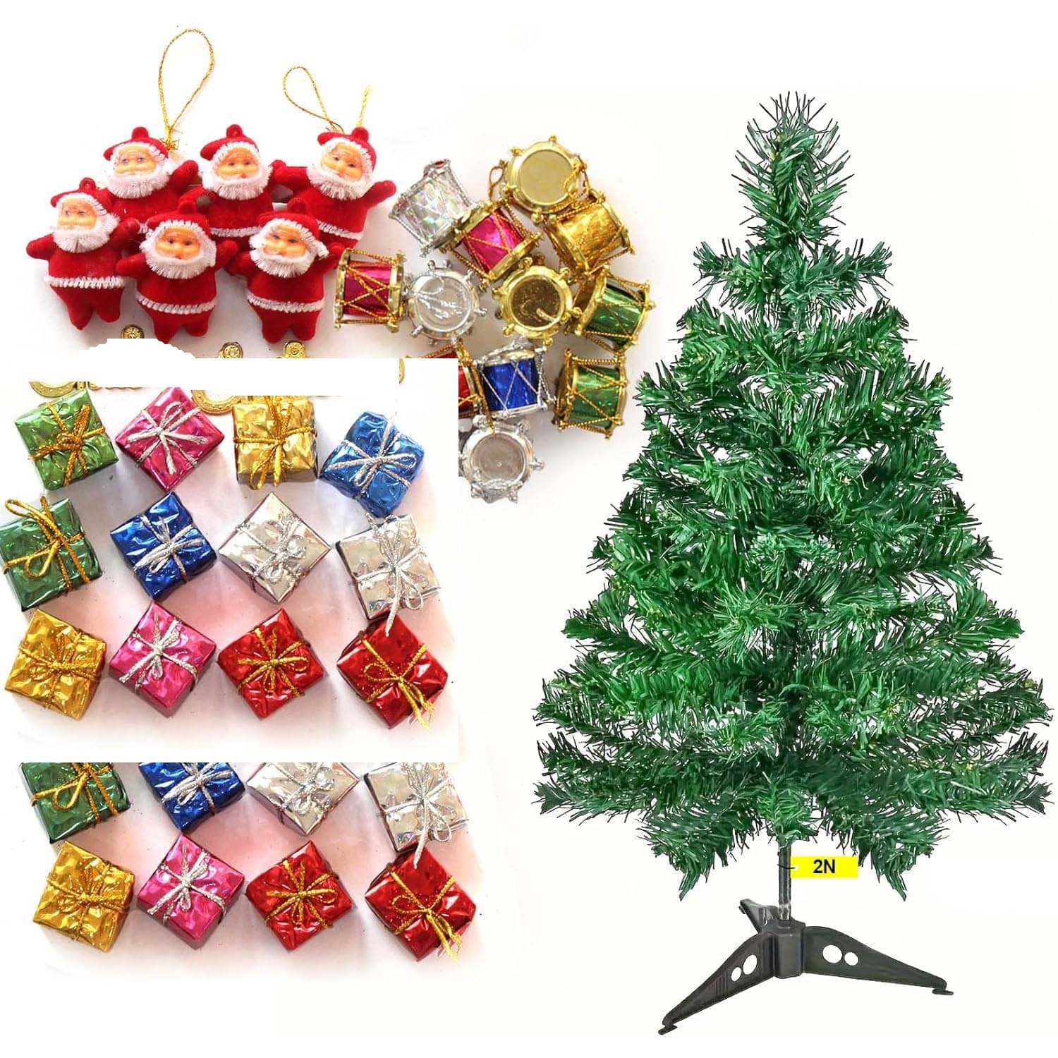 Green plant indoor Christmas Tree 2 Ft Green 10 cms Christmas Tree     			Green plant indoor Christmas Tree 2 Ft Green 10 cms Christmas Tree