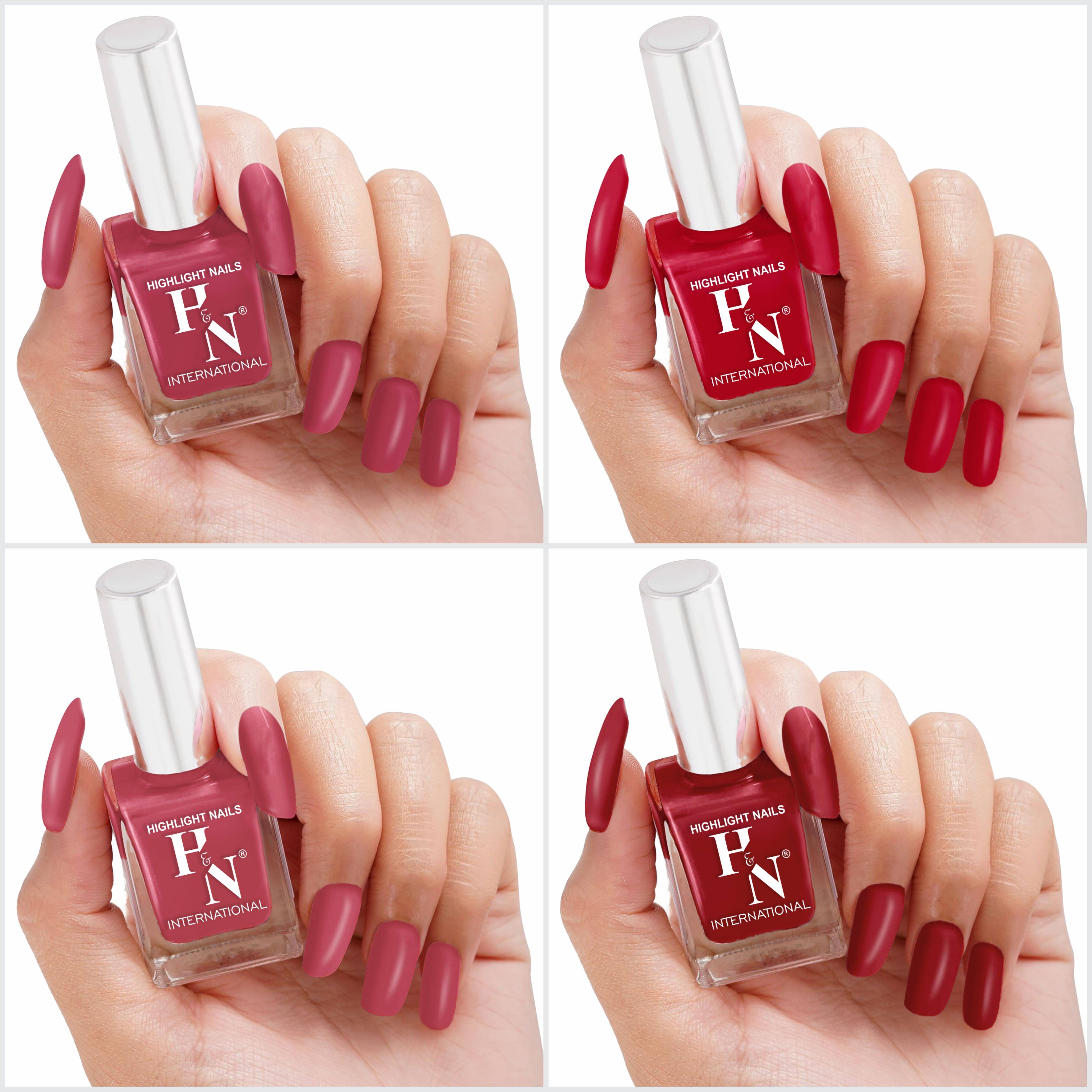     			HighLight Nails Multi Nail Polish 5 ( Pack of 4 )