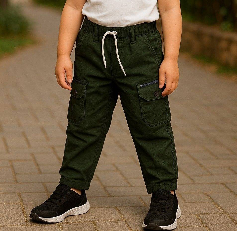     			ICONIC ME Pack of 1 Boys Cotton Blend Jeans ( Green )