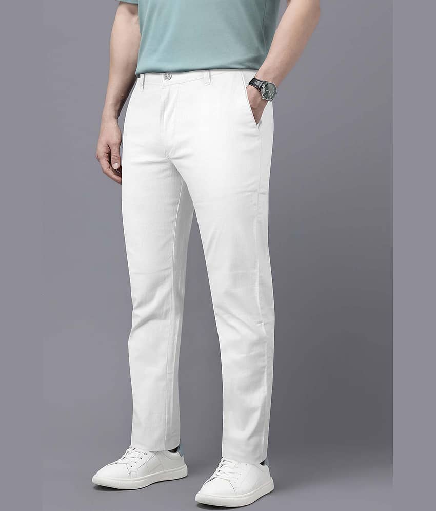 JB JUST BLACK Relax Men's Trouser - White ( Pack of 1 ) - Trousers | Buy online on ZillyBuy
