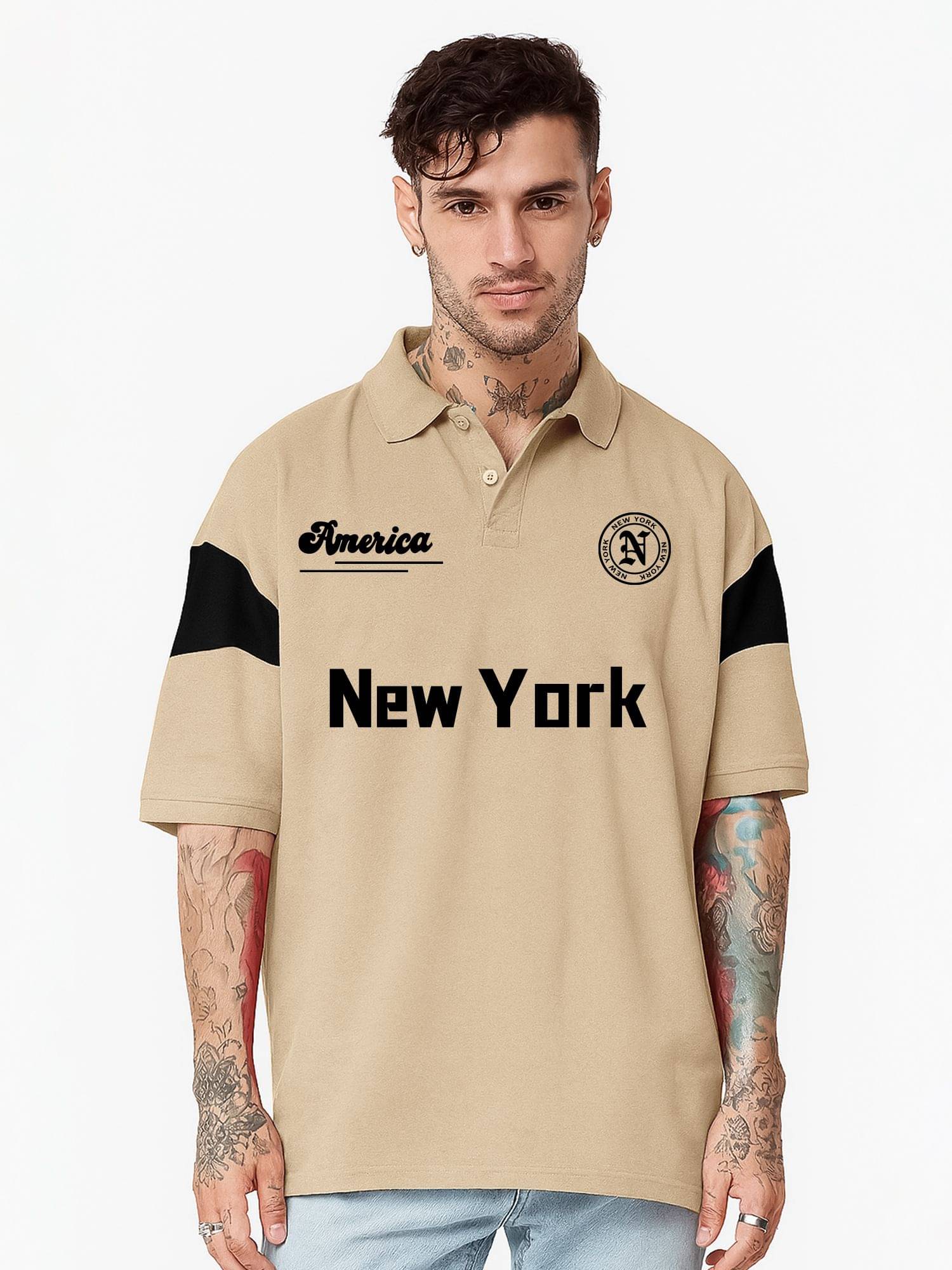 JUMP CUTS Men Cotton Blend Regular Fit Printed Polo T Shirt ( Multicolor ) JUMP CUTS Men Cotton Blend Regular Fit Printed Polo T Shirt ( Multicolor )