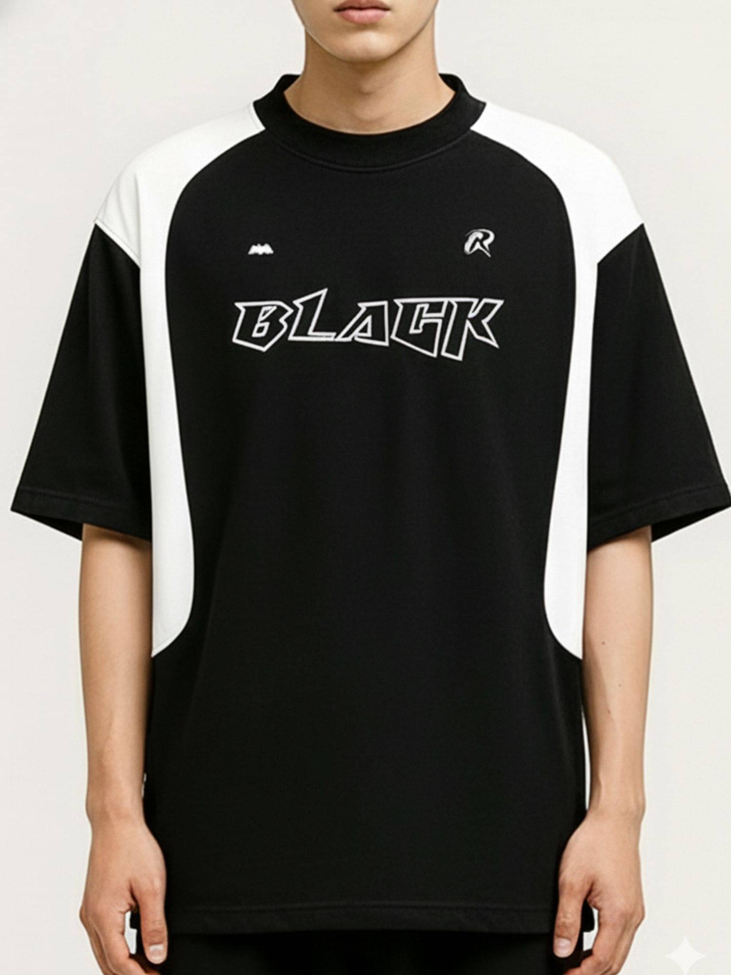     			JUMP CUTS Men Cotton Blend Regular Fit Printed T-Shirt ( White )