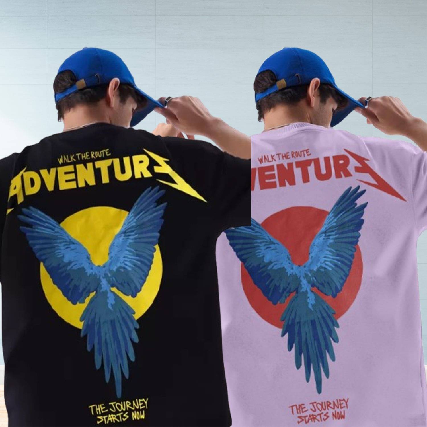 JUMP CUTS Men Cotton Blend Regular Fit Printed T-Shirt ( Multicolor ) JUMP CUTS Men Cotton Blend Regular Fit Printed T-Shirt ( Multicolor )