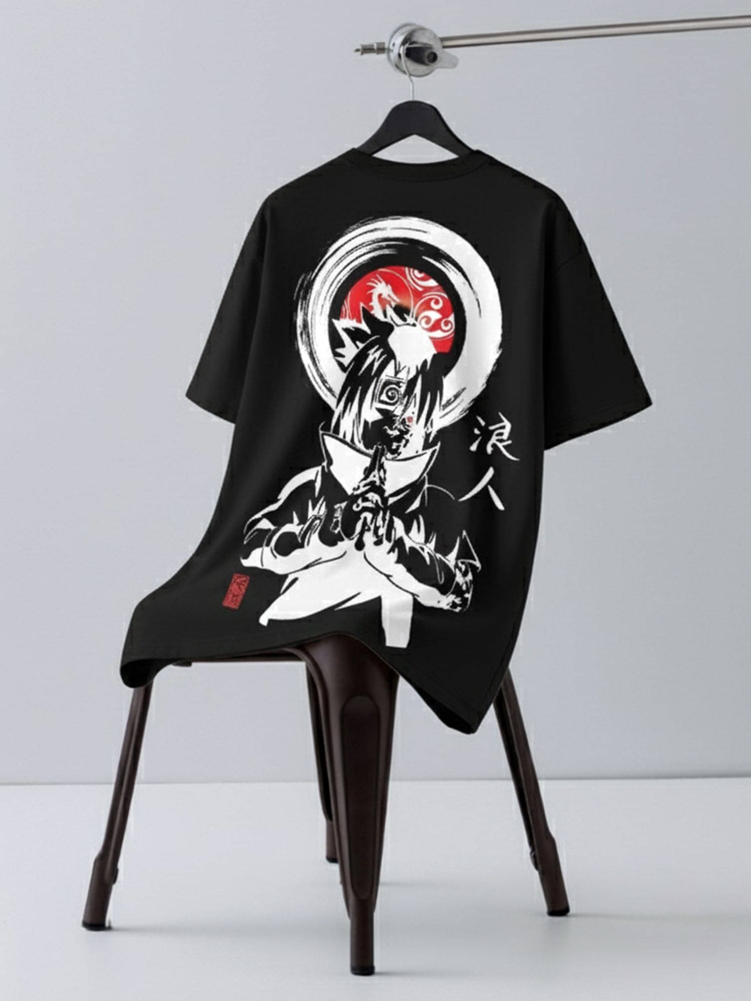 JUMP CUTS Men Cotton Blend Regular Fit Printed T-Shirt ( Black )     			JUMP CUTS Men Cotton Blend Regular Fit Printed T-Shirt ( Black )