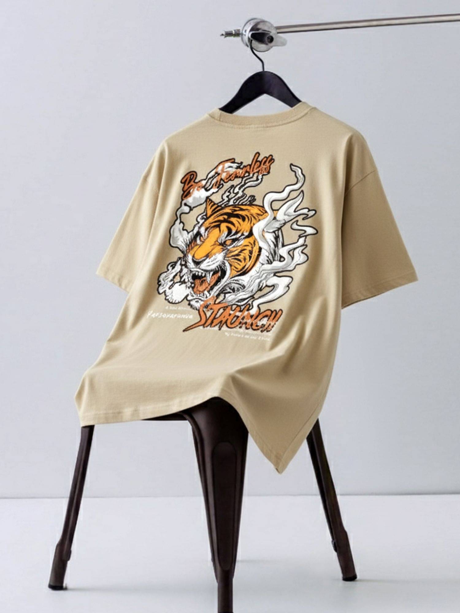 JUMP CUTS Men Cotton Blend Regular Fit Printed T-Shirt ( Multicolor )     			JUMP CUTS Men Cotton Blend Regular Fit Printed T-Shirt ( Multicolor )