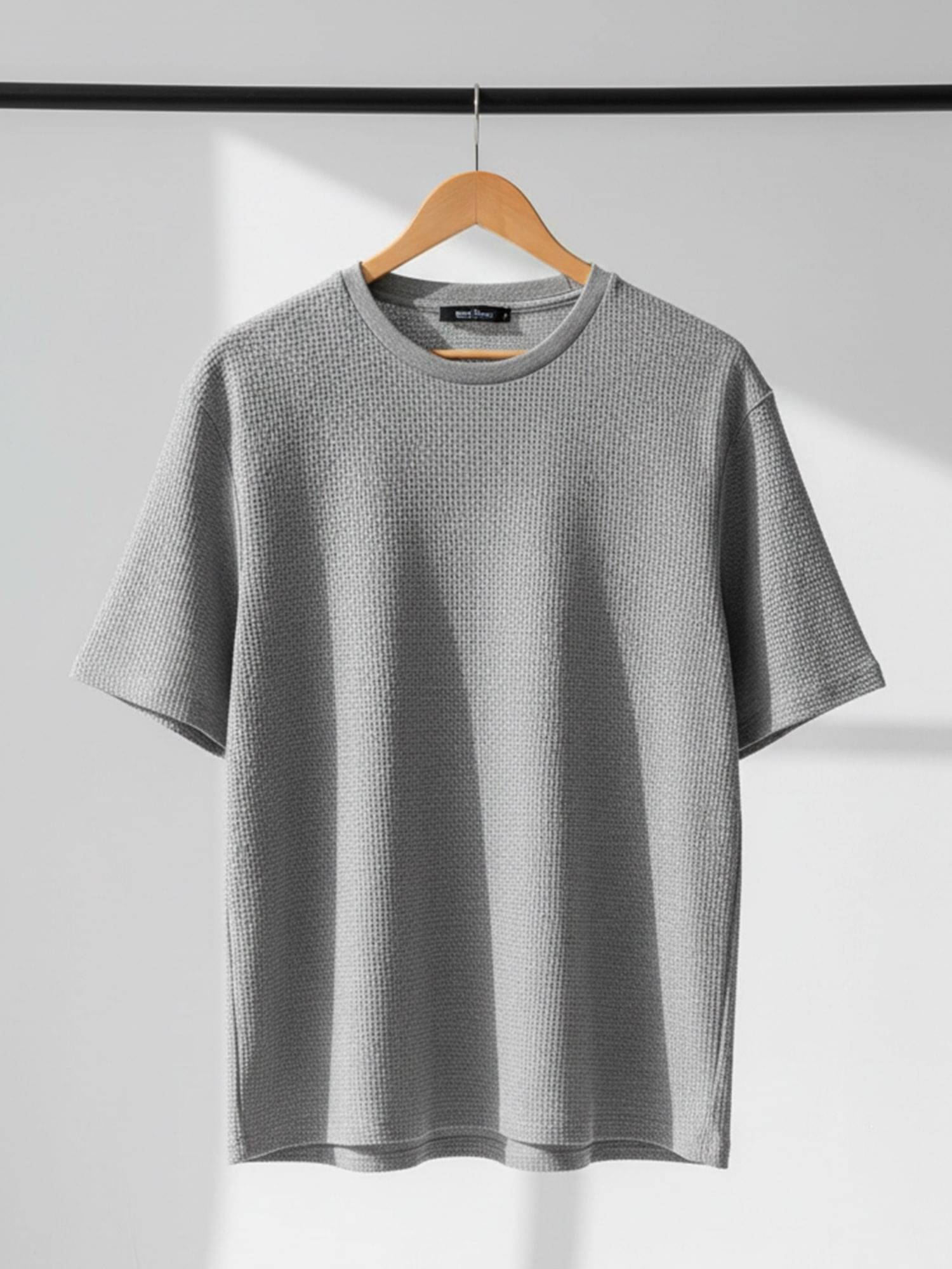     			JUMP CUTS Men Cotton Blend Regular Fit Printed T-Shirt ( Blue )