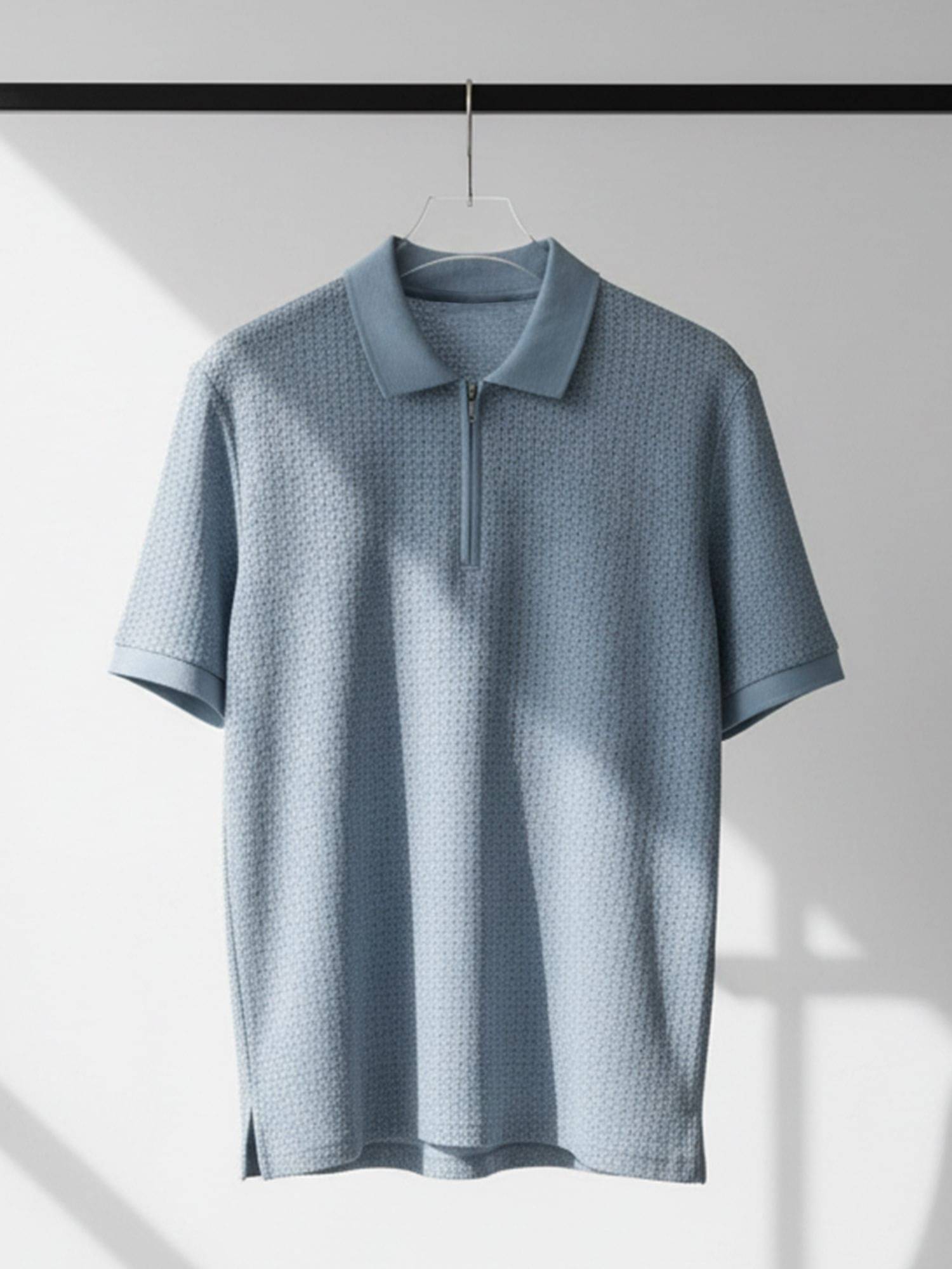 JUMP CUTS Men Cotton Blend Regular Fit Self Design Polo T Shirt ( Grey ) JUMP CUTS Men Cotton Blend Regular Fit Self Design Polo T Shirt ( Grey )