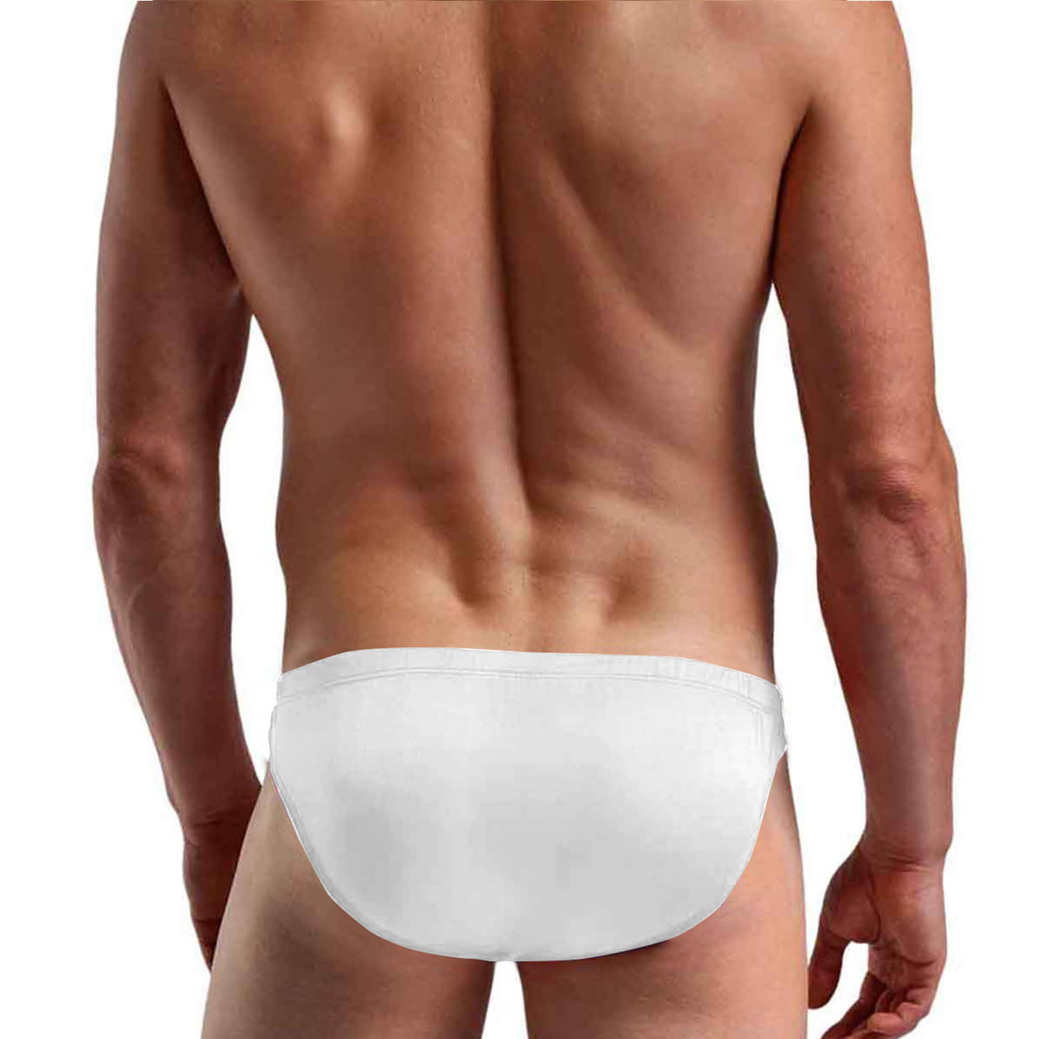     			Kd Trends Pack of 1 Microfibre Briefs For Men's ( White )