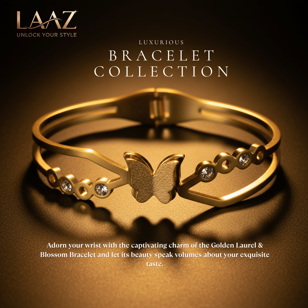 LAAZ Gold Bracelet ( Pack of 1 ) LAAZ Gold Bracelet ( Pack of 1 )