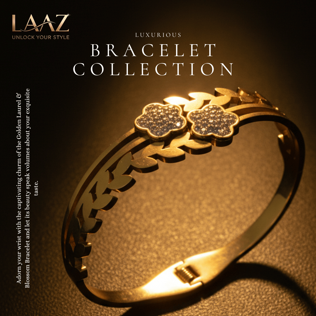 LAAZ Gold Bracelet ( Pack of 1 ) LAAZ Gold Bracelet ( Pack of 1 )