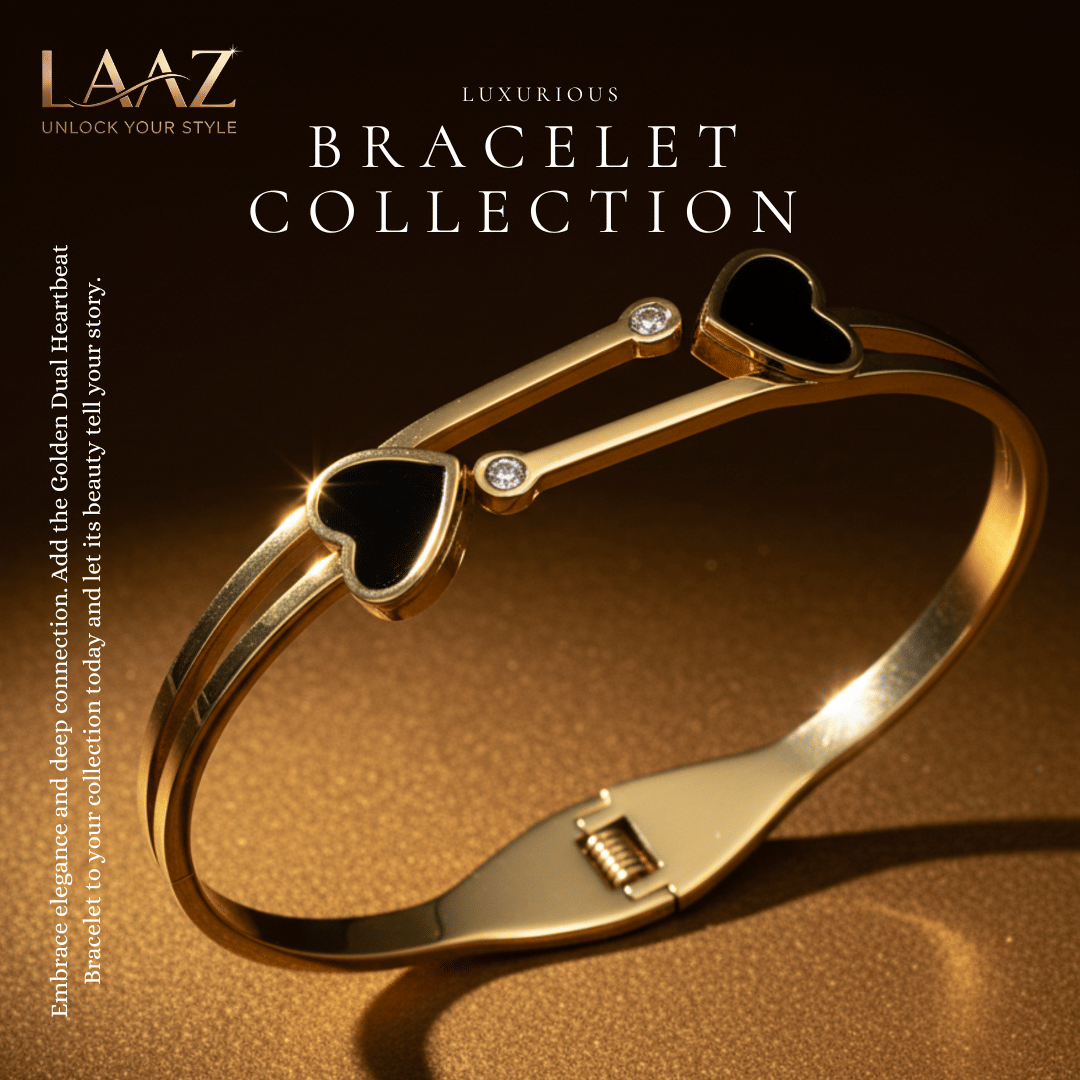 LAAZ Gold Bracelet ( Pack of 1 ) LAAZ Gold Bracelet ( Pack of 1 )