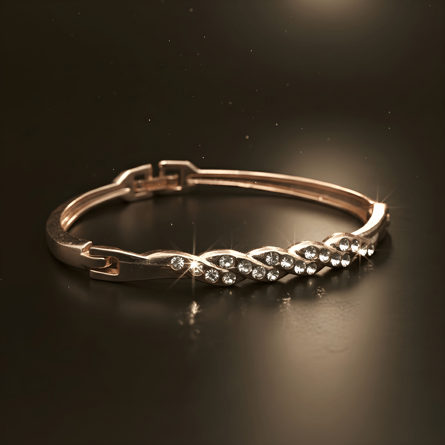 LAAZ Rose Gold Bracelet ( Pack of 1 ) LAAZ Rose Gold Bracelet ( Pack of 1 )