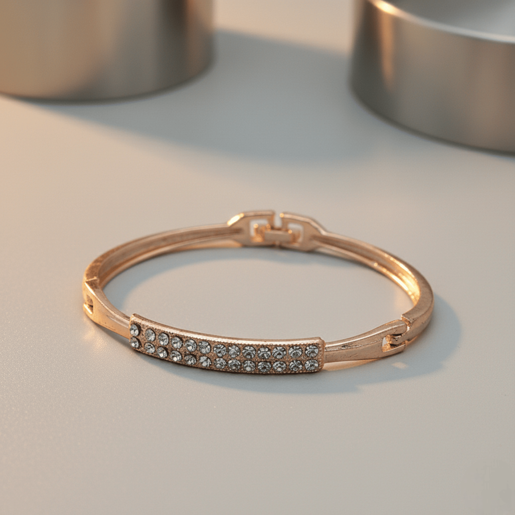 LAAZ Rose Gold Bracelet ( Pack of 1 ) LAAZ Rose Gold Bracelet ( Pack of 1 )