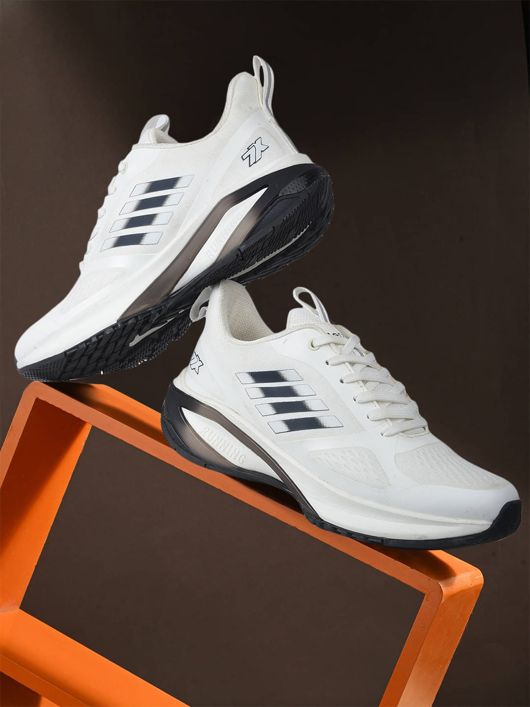 Liberty RUNNY-1E White Men's Sports Running Shoes     			Liberty RUNNY-1E White Men's Sports Running Shoes