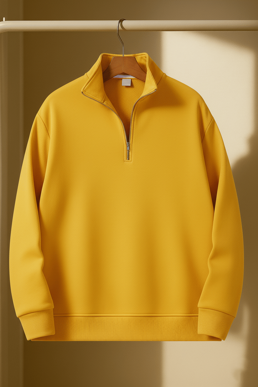Try This Cotton Blend Hooded Men's Sweatshirt - Yellow ( Pack of 1 ) Try This Cotton Blend Hooded Men's Sweatshirt - Yellow ( Pack of 1 )