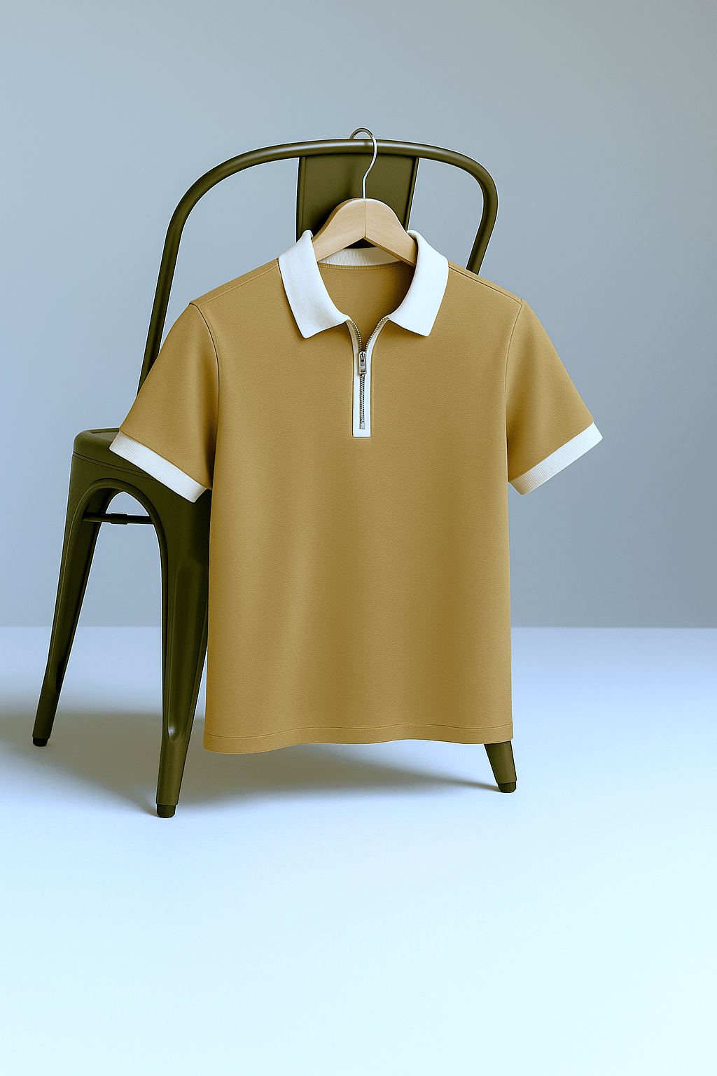 Try This Men Cotton Blend Regular Fit Colorblock Polo T Shirt ( Brown ) Try This Men Cotton Blend Regular Fit Colorblock Polo T Shirt ( Brown )