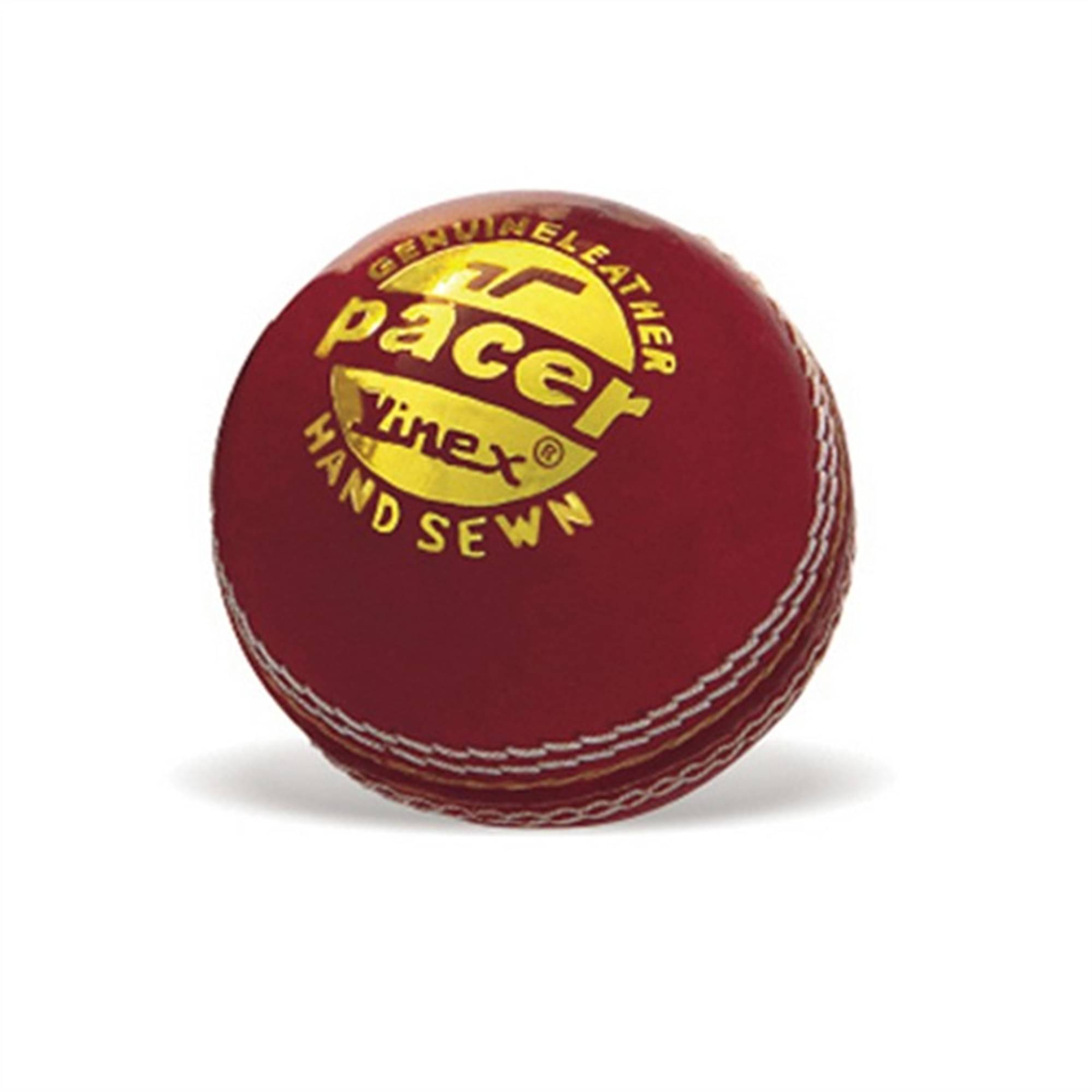     			Vinex Red Leather Cricket Ball ( Pack of 1 )