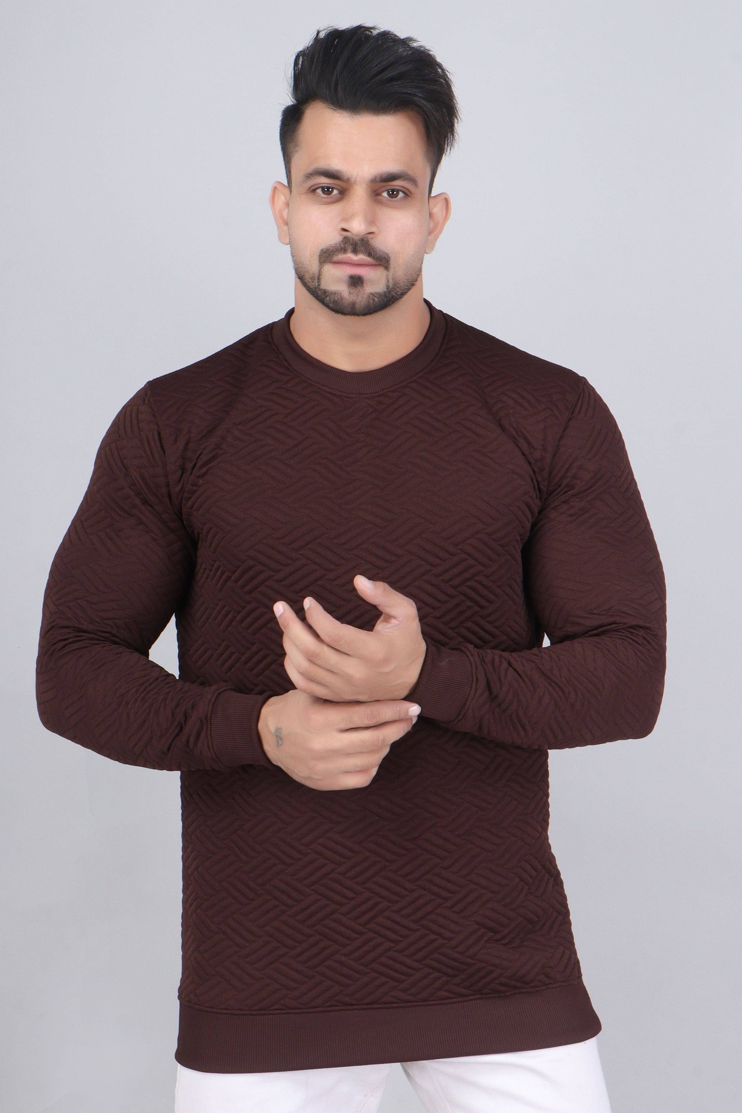     			WILD ELEPHANT Polyester Round Neck Men's Sweatshirt - Multi ( Pack of 1 )