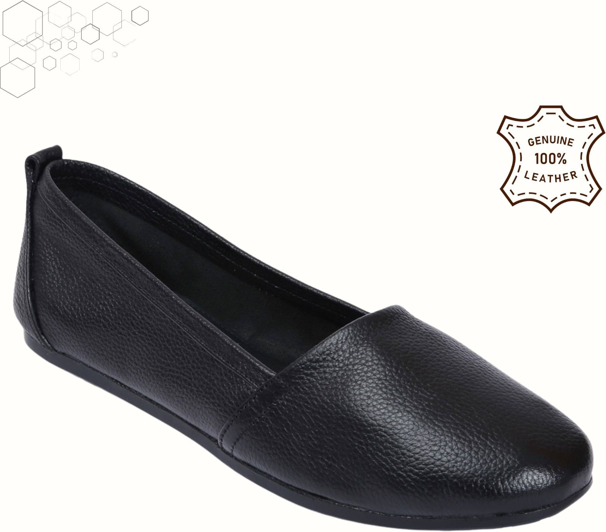     			Zoom Shoes Black Women's Casual Ballerinas