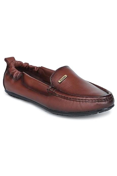     			Zoom Shoes Brown Women's Casual Ballerinas