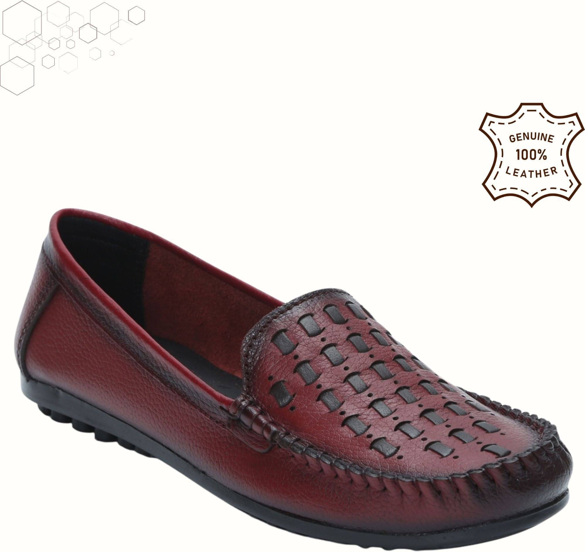     			Zoom Shoes Red Women's Casual Ballerinas