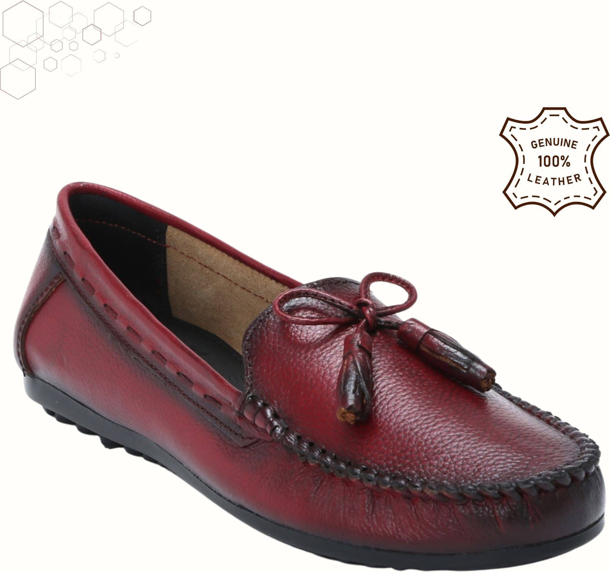     			Zoom Shoes Red Women's Casual Ballerinas