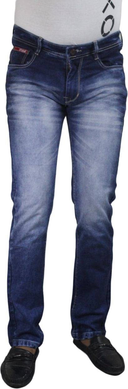 hibok Regular Fit Bootcut Men's Jeans - Blue ( Pack of 1 )     			hibok Regular Fit Bootcut Men's Jeans - Blue ( Pack of 1 )