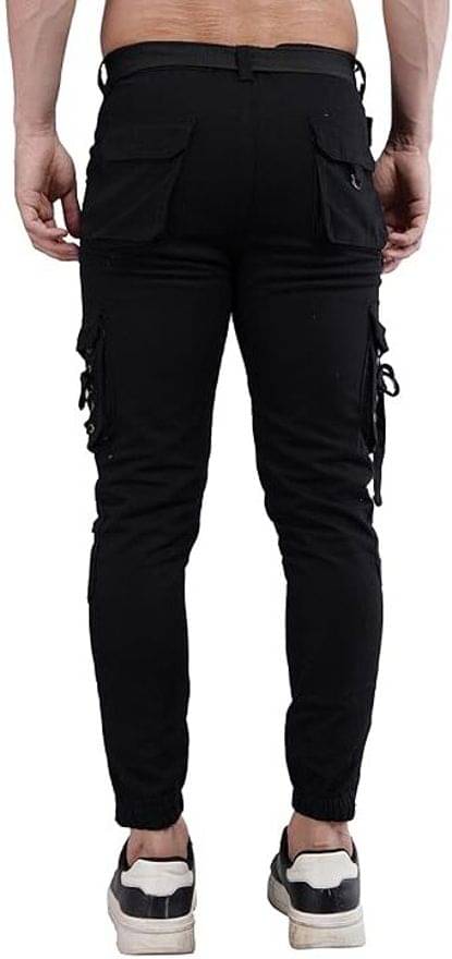     			hibok Slim Men's Cargos - Khaki ( Pack of 1 )