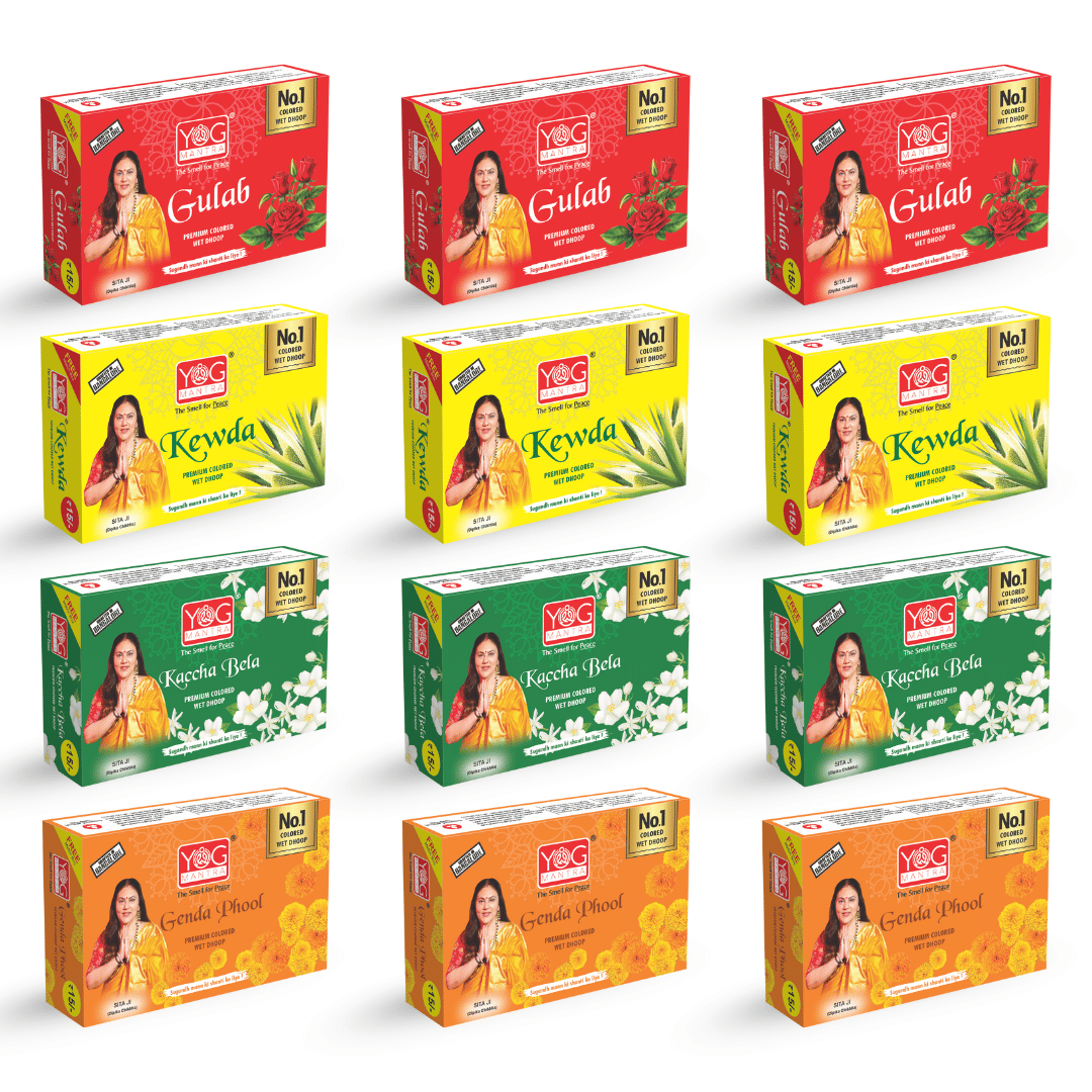    			yogmantra Dhoop Mixed Fragrances 40 gm ( Pack of 12 )