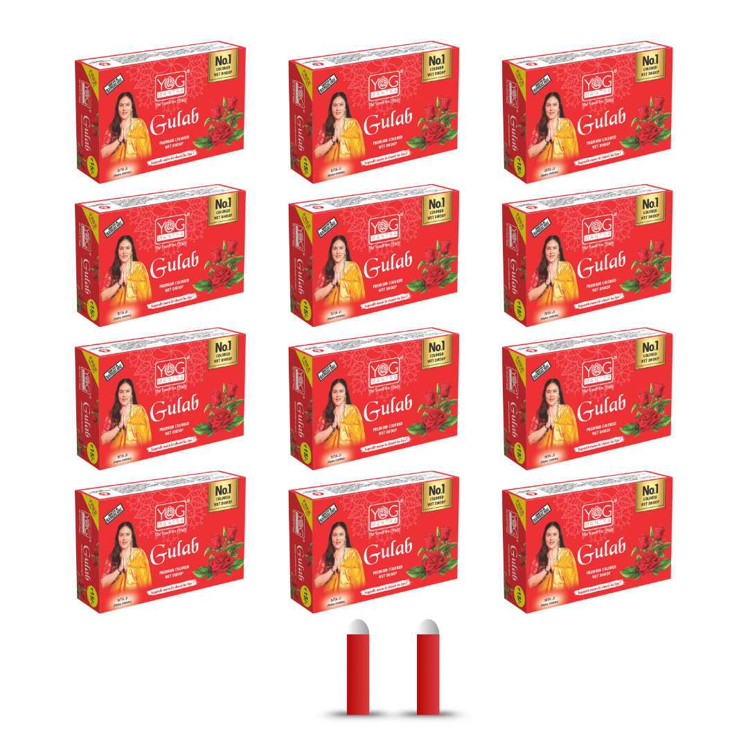     			yogmantra Dhoop Rose 40 gm ( Pack of 12 )