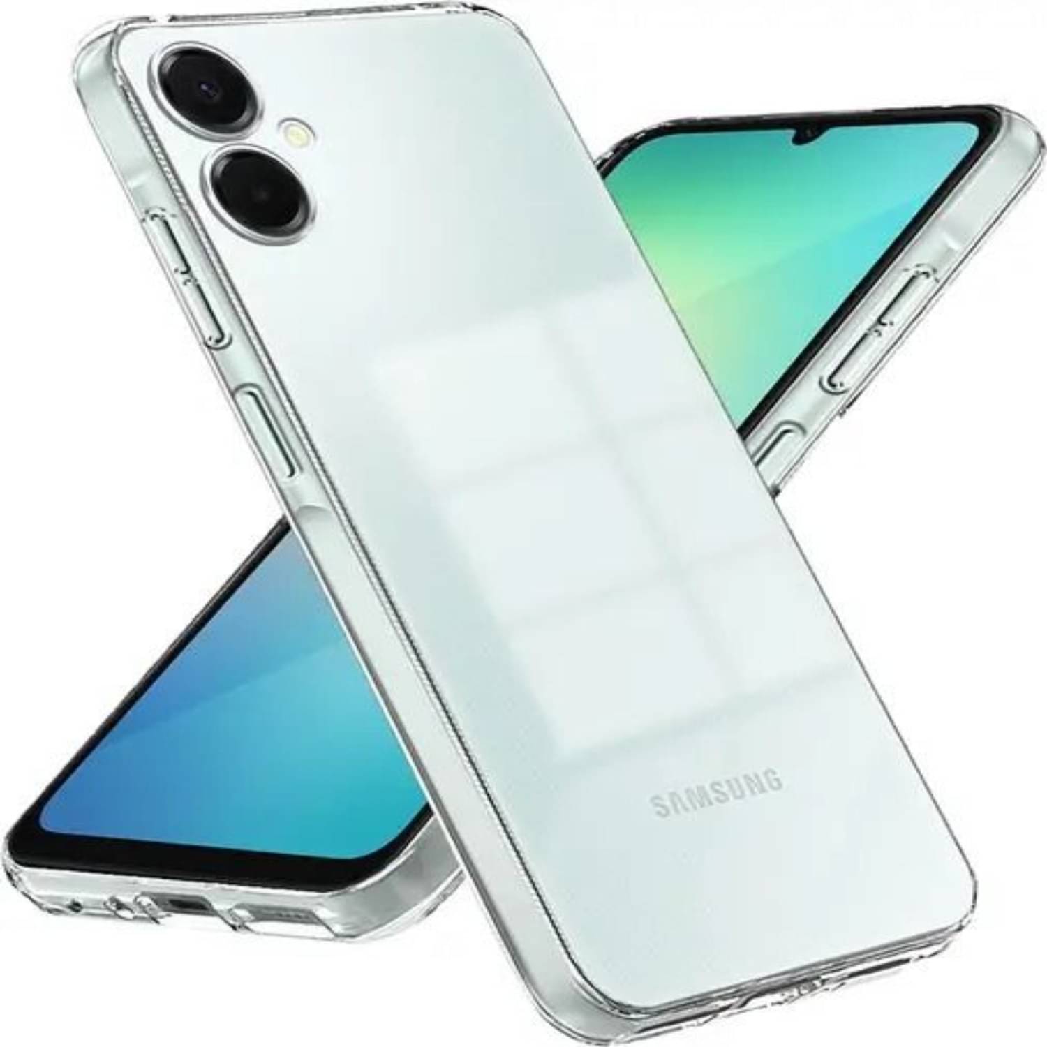 ANDVYA Plain Cases Compatible For Silicon Samsung Galaxy A06 ( Pack of 1 ) ANDVYA Plain Cases Compatible For Silicon Samsung Galaxy A06 ( Pack of 1 )