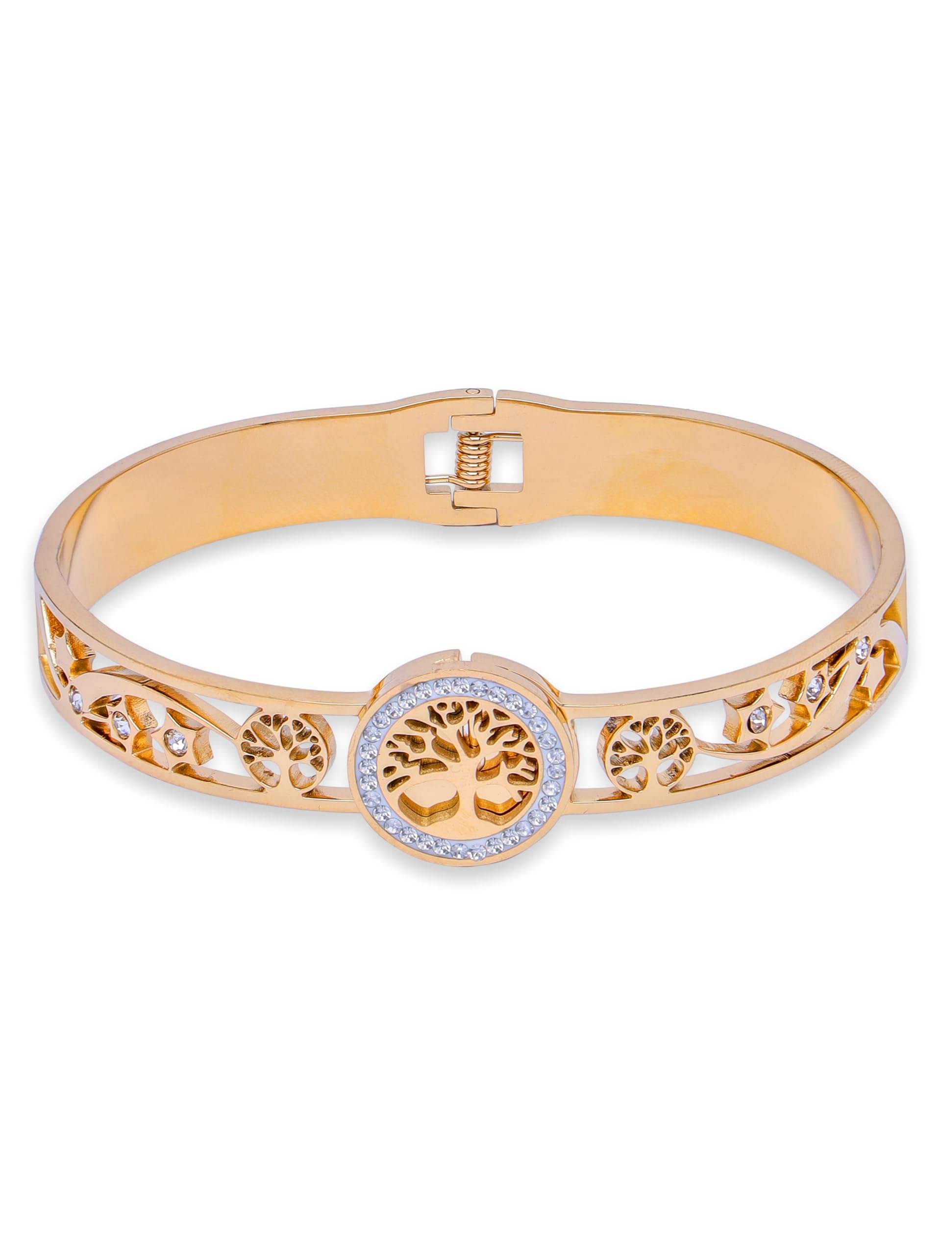     			ASHNERA Gold Bracelet ( Pack of 1 )