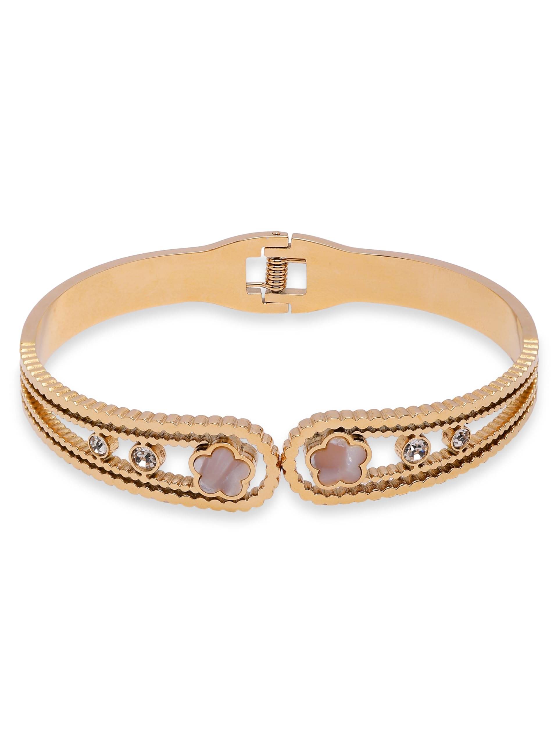 ASHNERA Gold Bracelet ( Pack of 1 ) ASHNERA Gold Bracelet ( Pack of 1 )