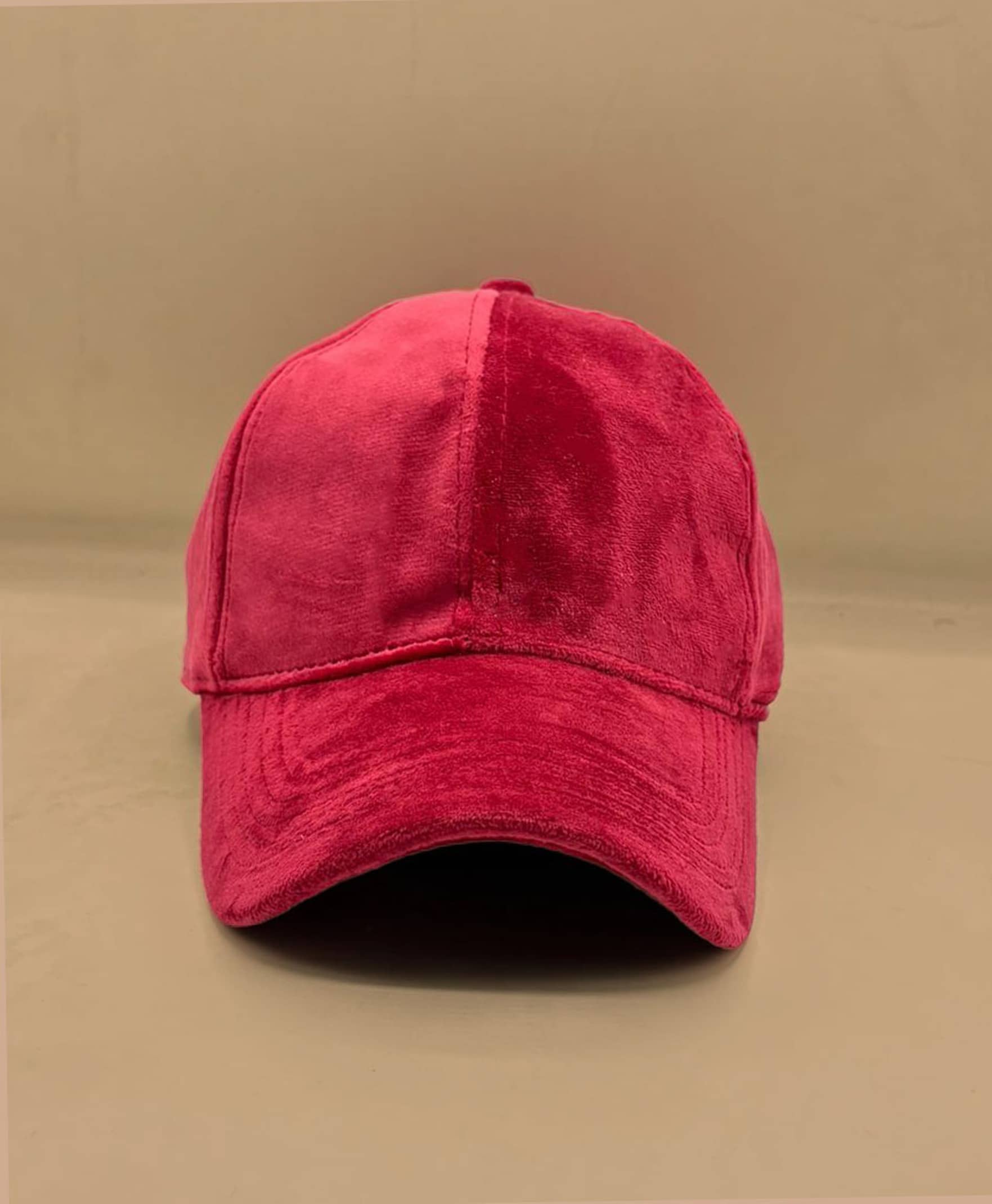 Bolax Pack of 1 Suede Men's Cap ( Red )