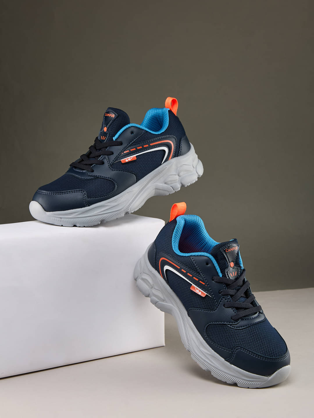     			Campus - Navy Boy's Sneakers ( 1 Pair )