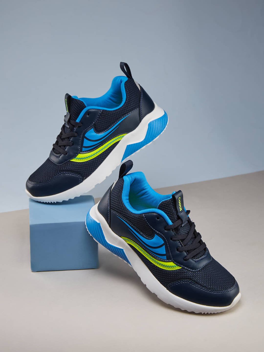     			Campus - Navy Boy's Sneakers ( 1 Pair )