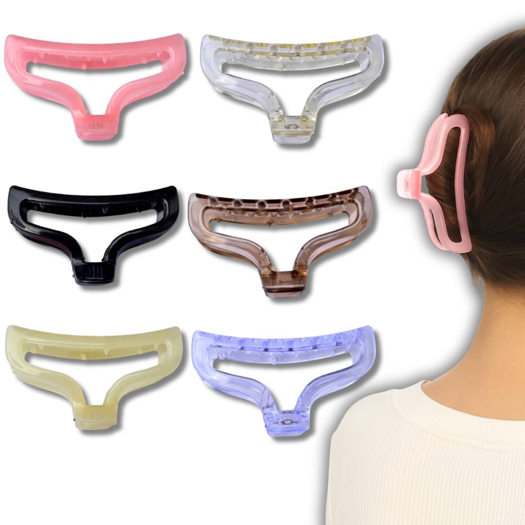     			Esyko Pink,Orange,Black Women's Clutcher ( Pack of 6 )