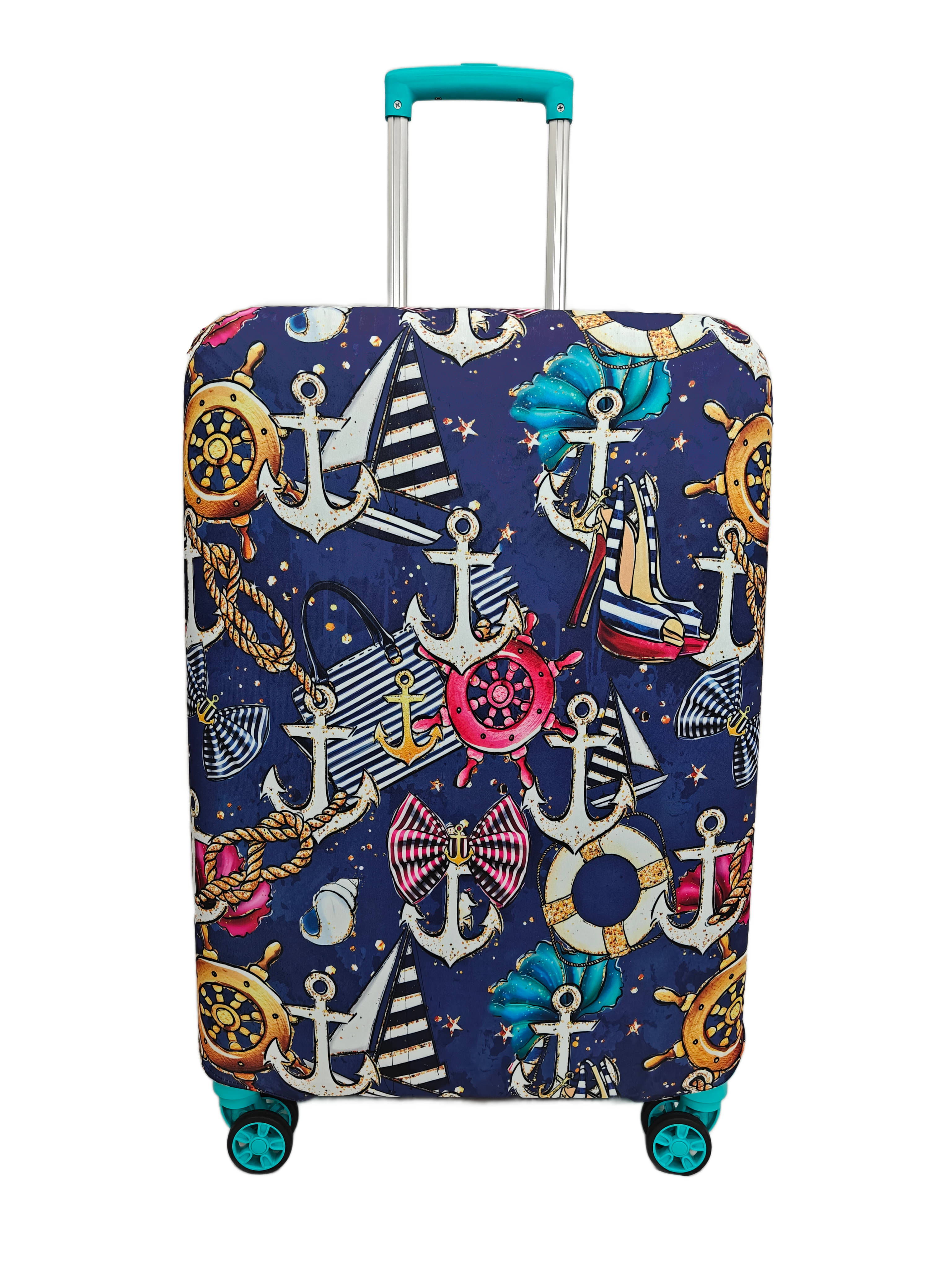 Generic NT Creation Navy Blue M( Between 61cm-69cm) Check-in Boat Anchor-1 M Luggage Generic NT Creation Navy Blue M( Between 61cm-69cm) Check-in Boat Anchor-1 M Luggage